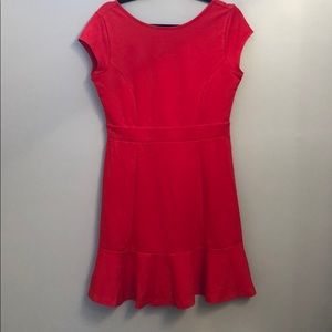 NWT Red Loft Fit and Flare Dress Size 4